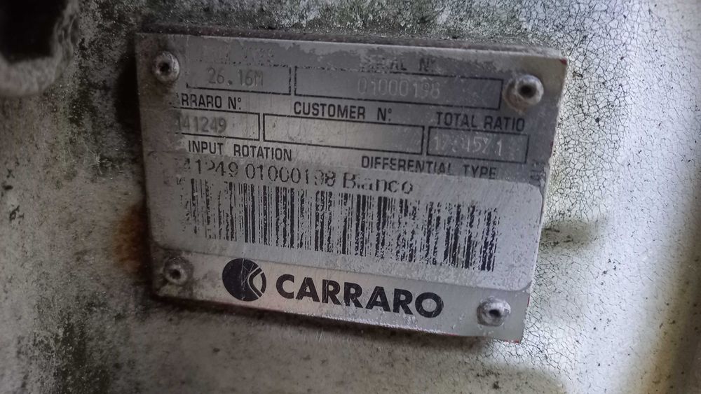 Most dyfer CARRARO 26.16M 26.16 ładowarka koparka zwyżka