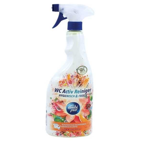 Płyn Ambi Pur 0,75l Spray do łazienek zapach Cytrus & Lilia wodna