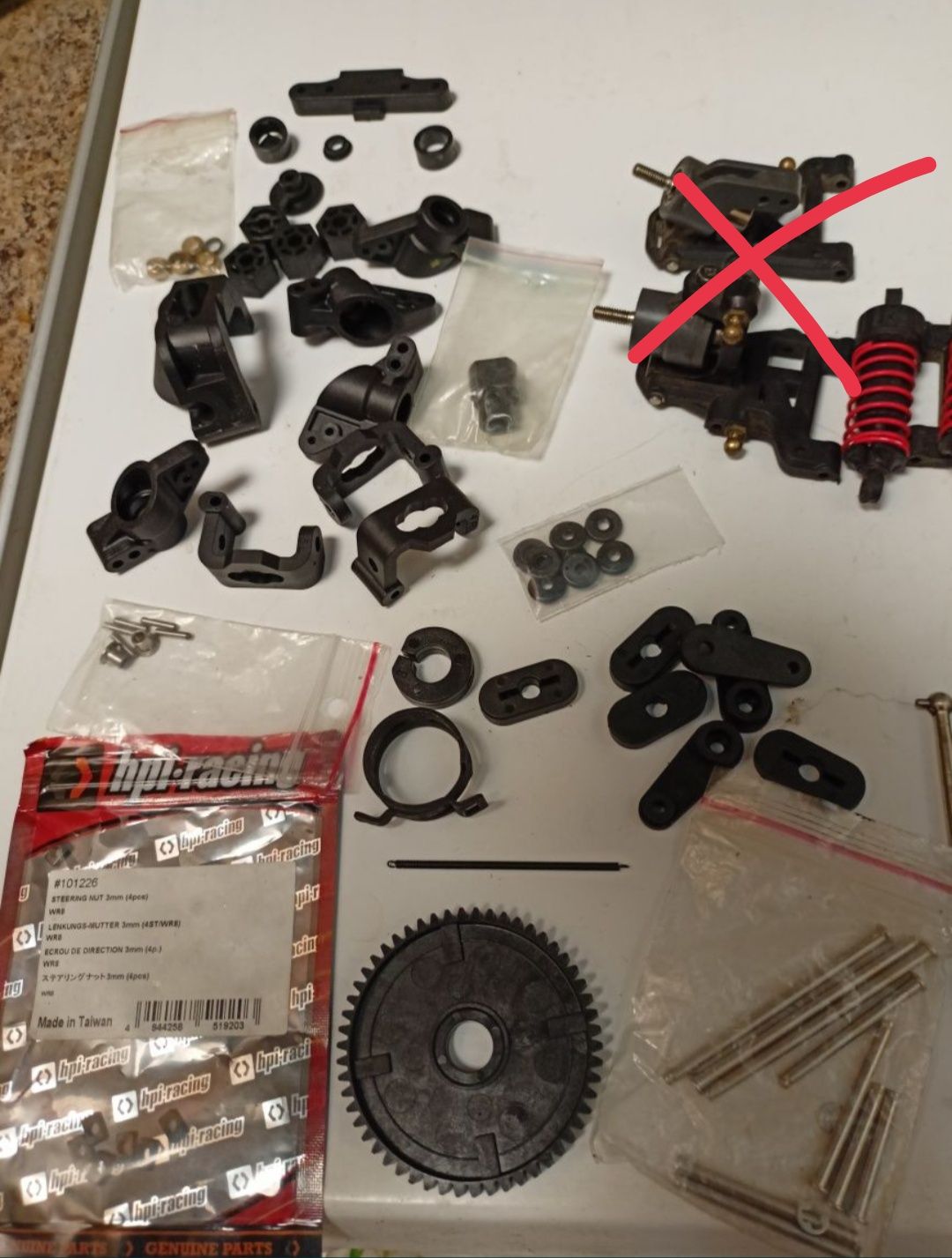 Części RC do modeli traxxas hpi hbx team asociated