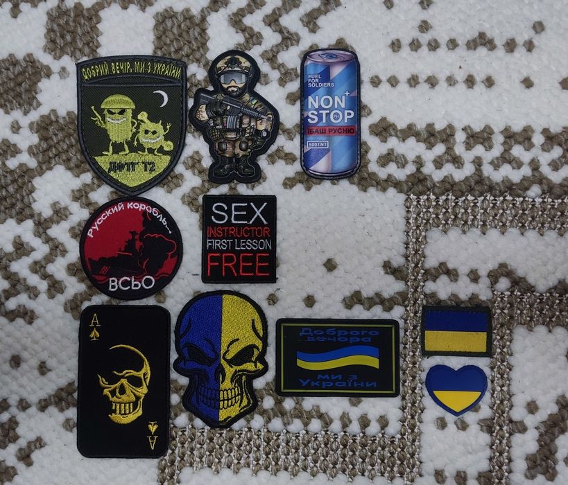 Нашивки: разные - ЗСУ, Украина