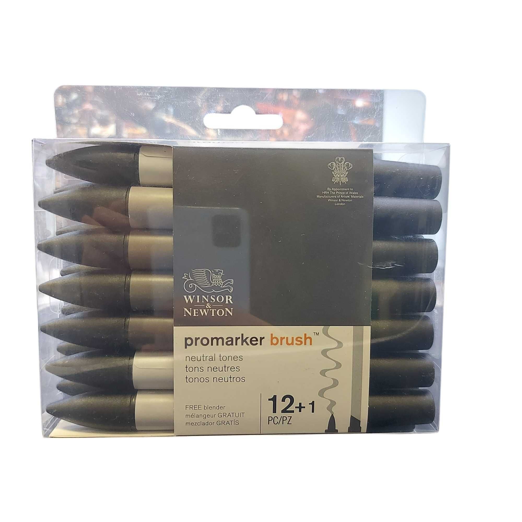 Promarker brush neutral tones 12 + 1 set W&N