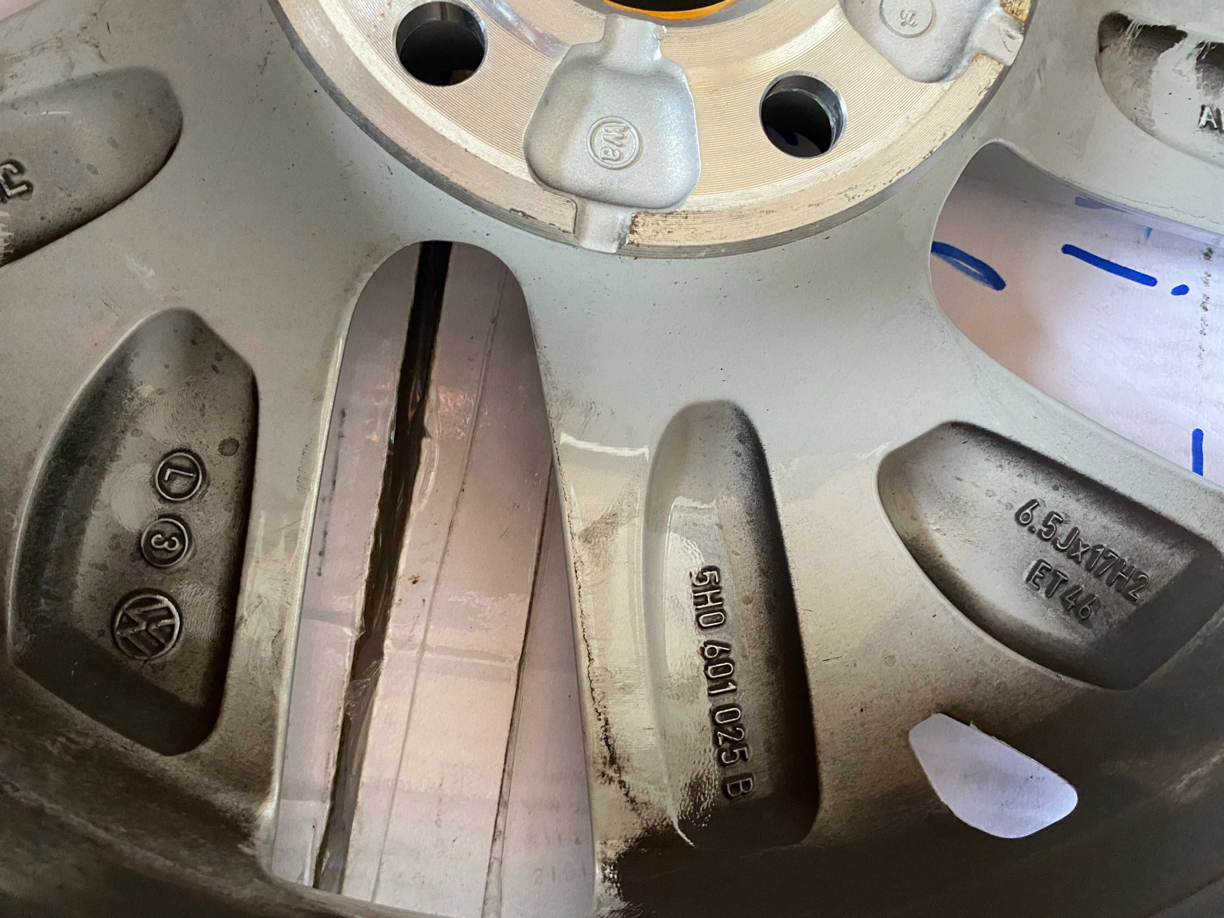 Felgi 17 VW GOLF 8 ,Touran , Eos , Jetta  6,5JX17 ET46 ORYGINALNE DEMO