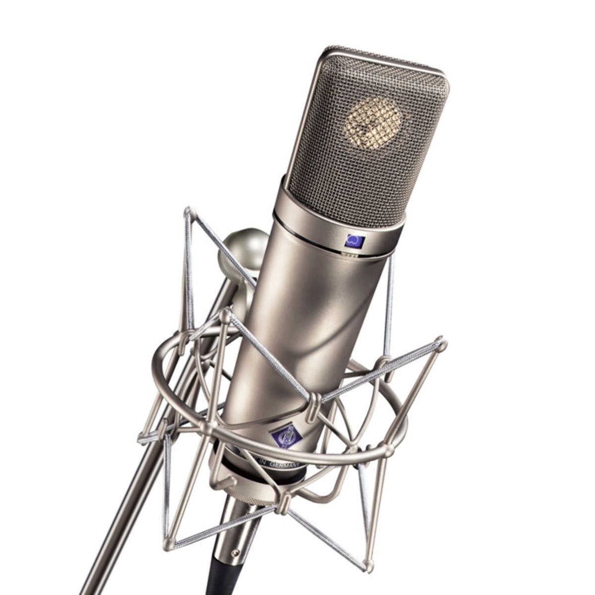 NEUMANN U87 AI mikrofon Studio Set z uchwytem EA87 nikiel