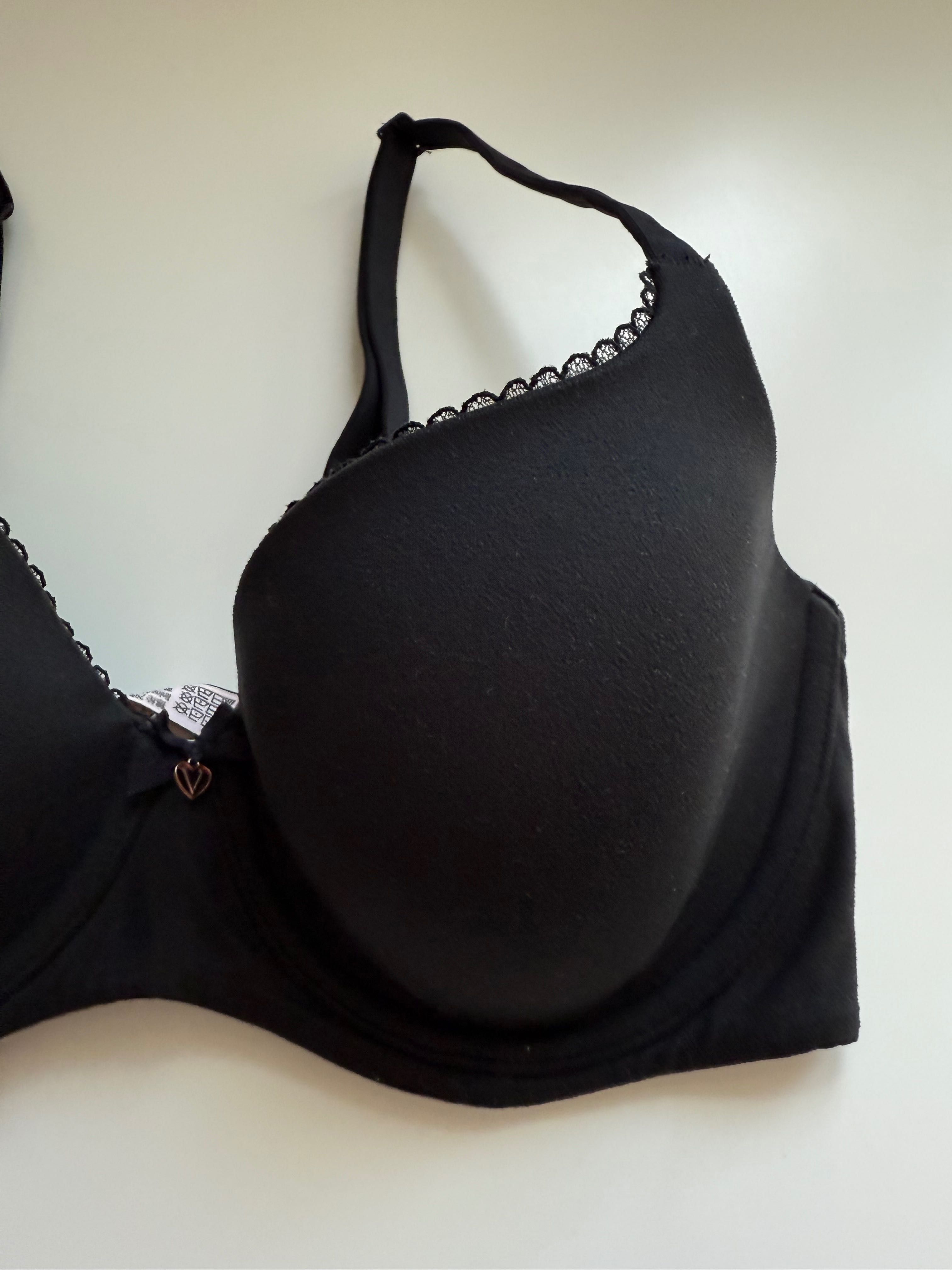 Czarny biustonosz Victoria’s Secret