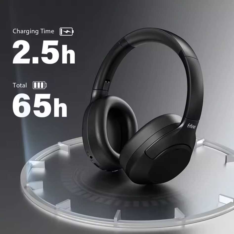 Навушники FIFINE X3 з активним шумодавом | Bluetooth | 3.5