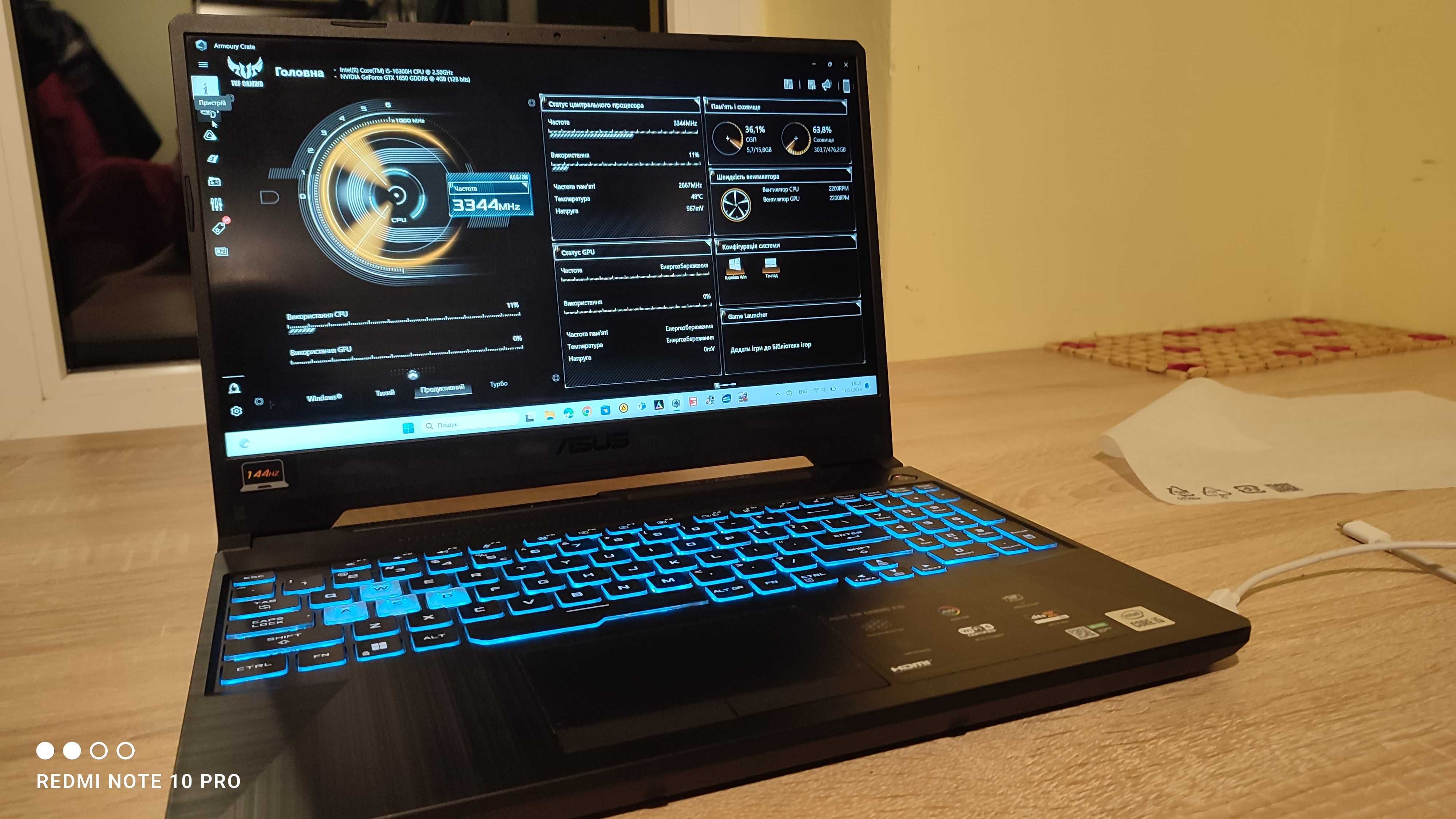 Laptop ASUS TUF Gaming F15