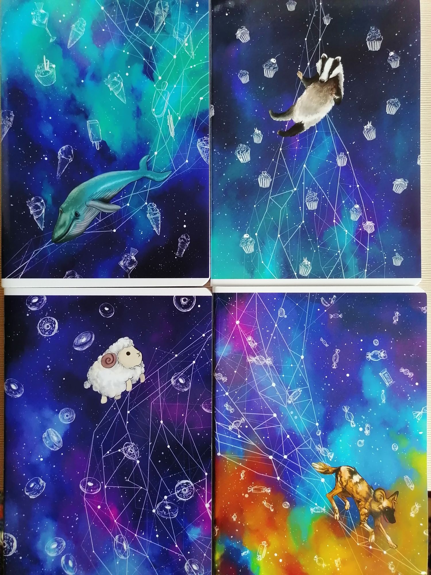 zeszyty a5 olsikowa antlerart zestaw