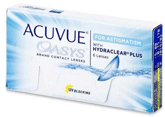 Контактні лінзи Acuvue Oasys for Astigmatism - 3 шт