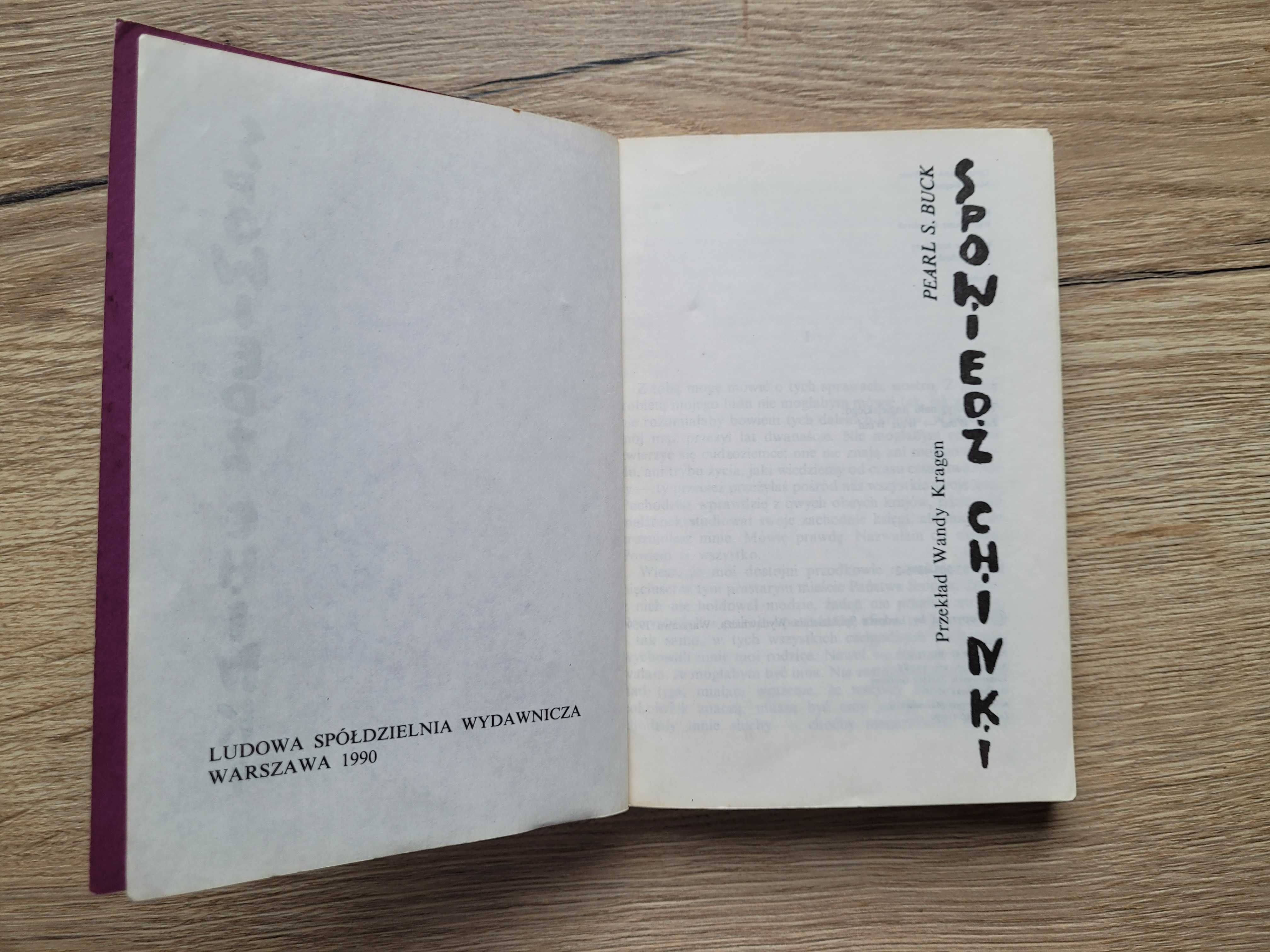 Spowiedź Chinki - Pearl S. Buck - 1990