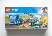 Новий Конструктор LEGO City Harvester Transport | Лего Комбайн 60223