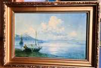 Антикварная картина Айазвского. Море.