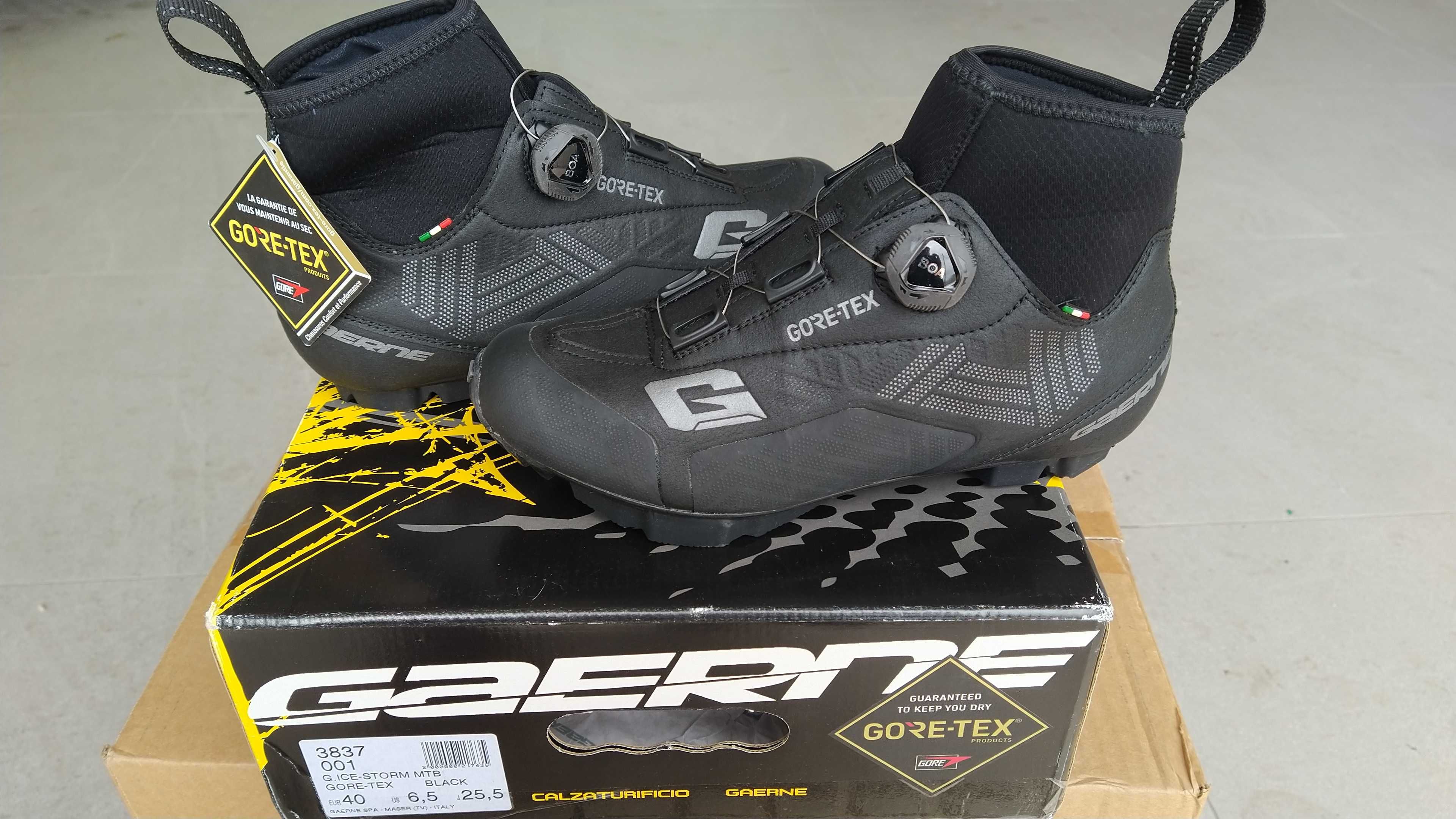 Sapatilhas BTT inverno Gaerne G ICE Storm Goretex MTB n.40