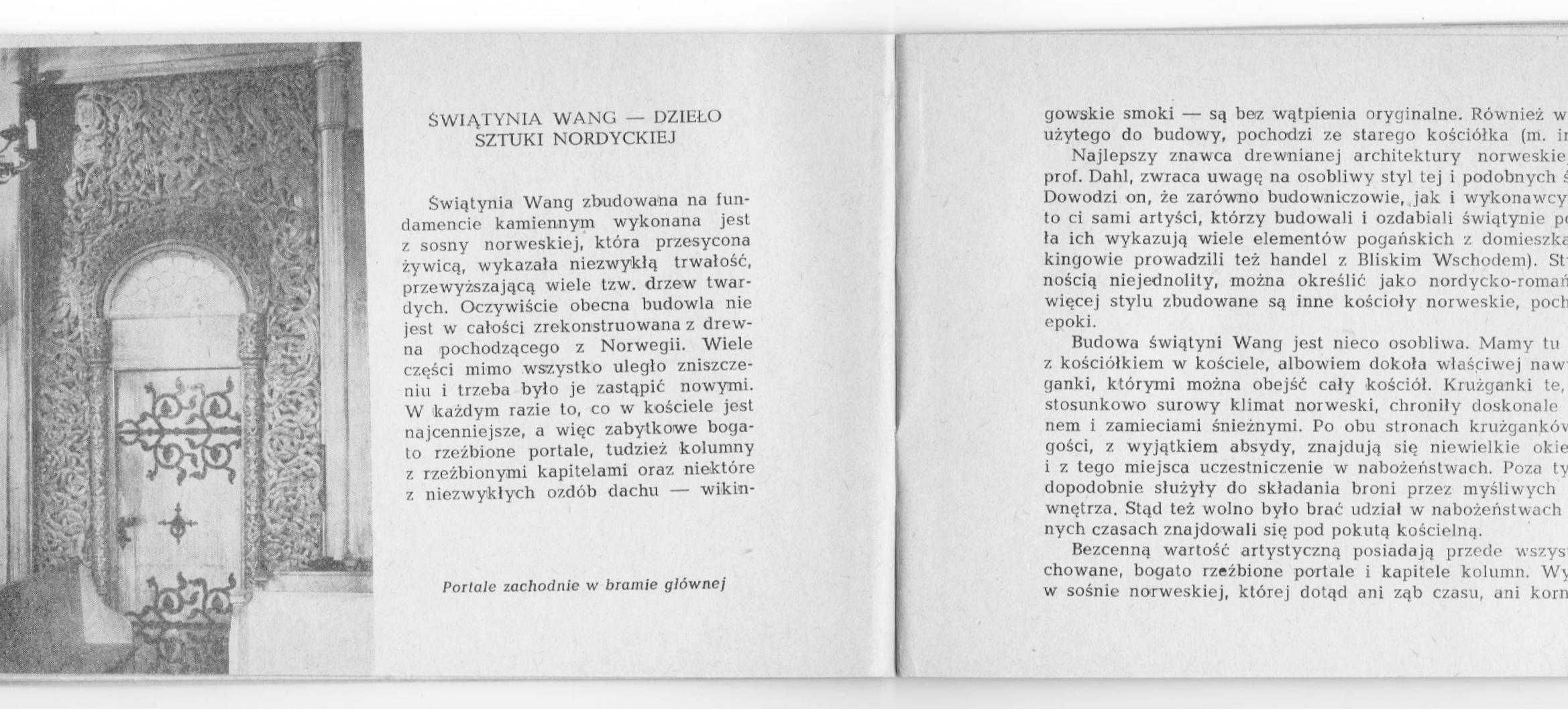 Kościół Wang w Karpaczu w Karkonoszach