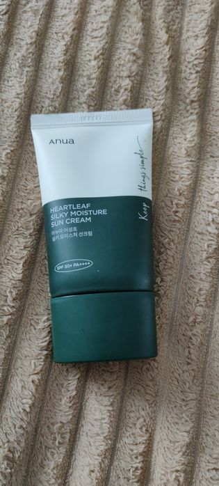 Anua - Heartleaf Silky Moisture Sun Cream Spf