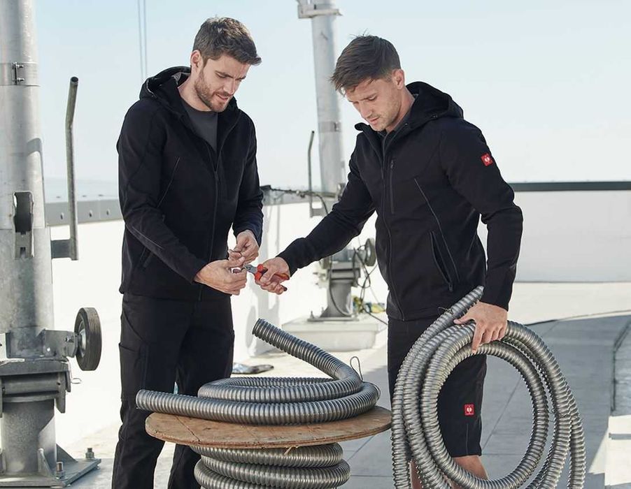 Męska kurtka softshell ENGELBERT STRAUSS VISION r.L stan bardzo dobry