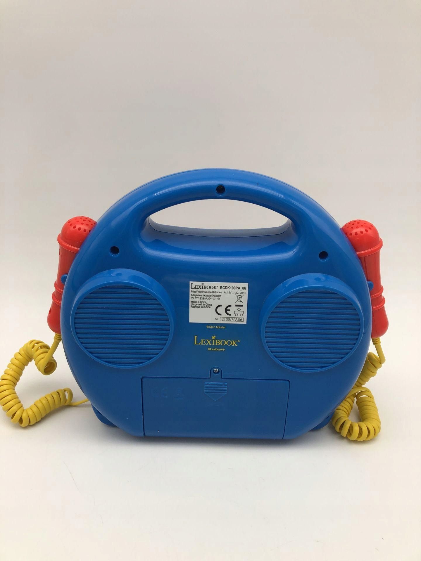CD-Player PAW Patrol dla dzieci z mikrofonami i funkcją programowania