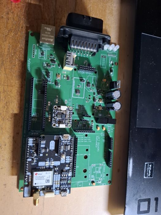 Sprzedam płytkę PCB AgOpenGPS  + f9p + bno