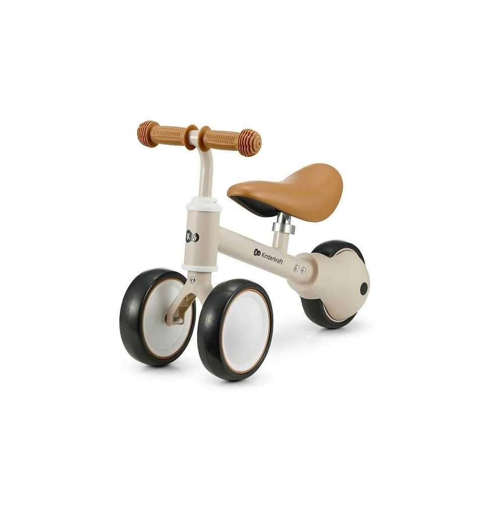 Kinderkraft Cutie Rowerek Biegowy Trójkołowy Light Beige 12msc+ *NOWE*