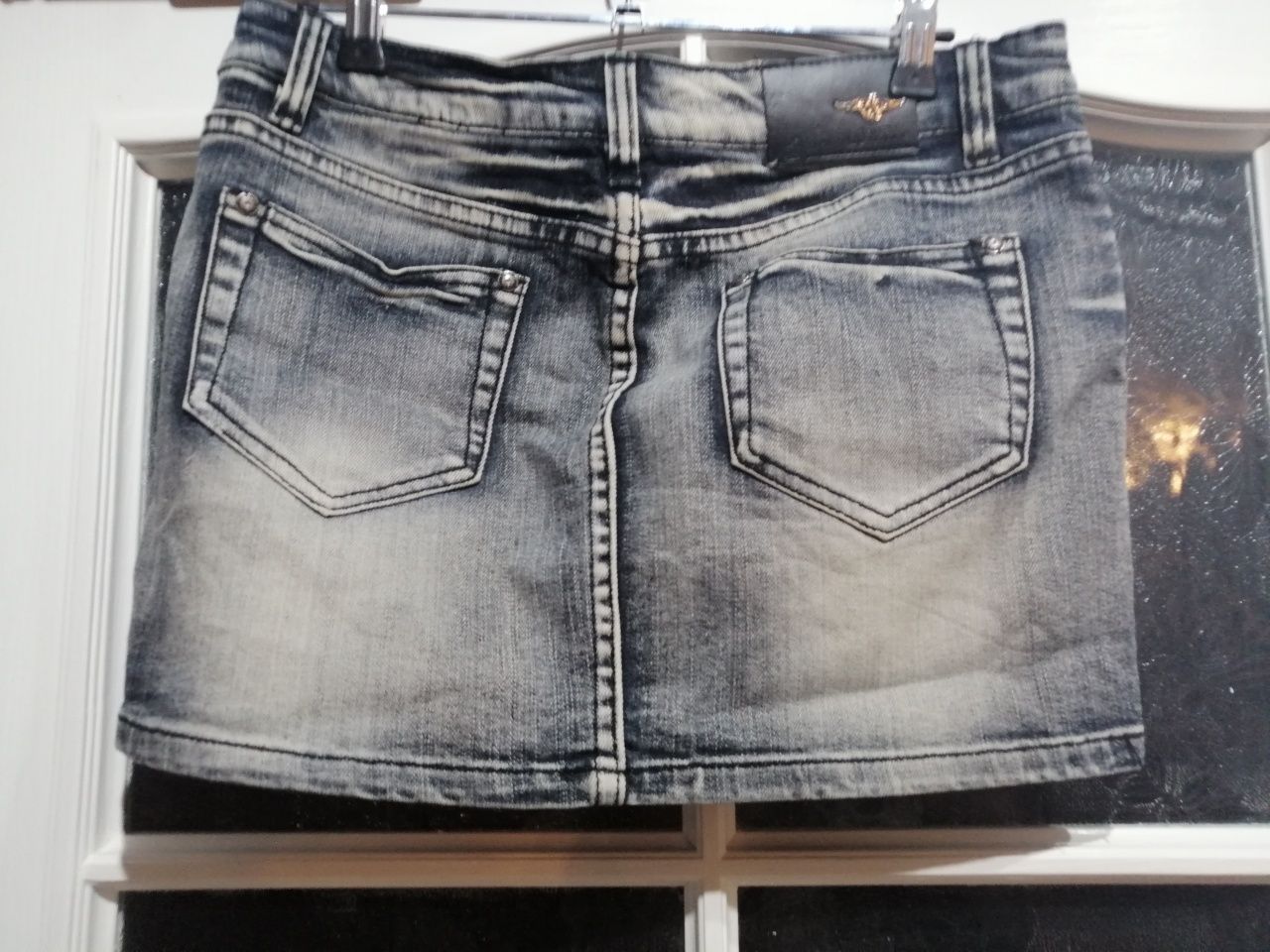 WYPRZEDAŻ SZAFY DUŻY WYBÓR jeansowa spódniczka krótka r. M 38