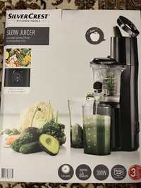 Wyciskarka wolnoobrotowa slow juicer SilverCrest z lidl NOWA