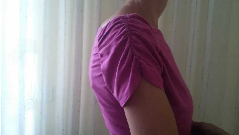 bluzka ciążowa purpurowa orsay rozmiar M