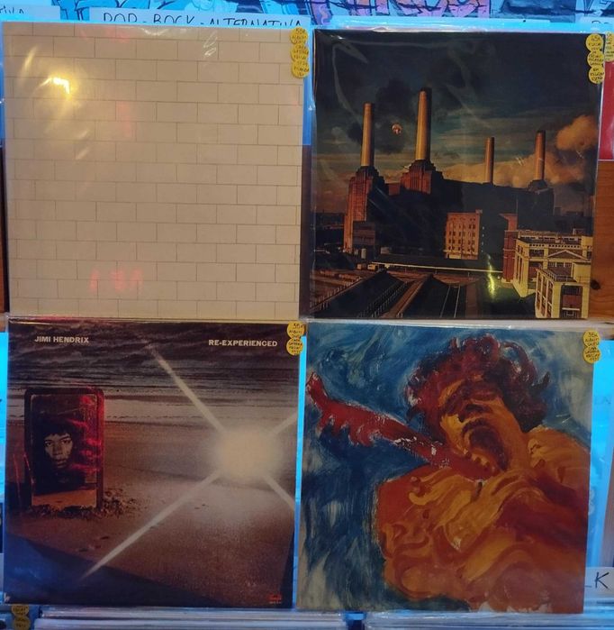Vinil - U2,Doce,Fausto,Xutos,Pink Floyd,J Hendrix,Morrissey,Bowie,Cohe
