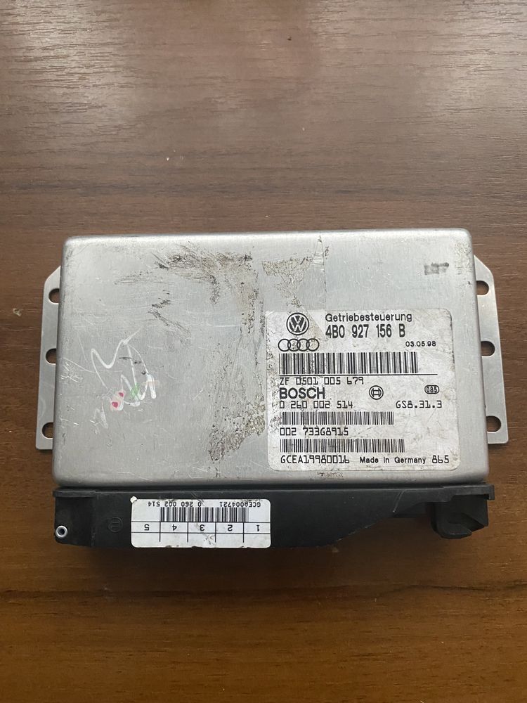 Блок управління АКПП AUDI 4B0927156B, 4B0 927 156 B, BOSCH