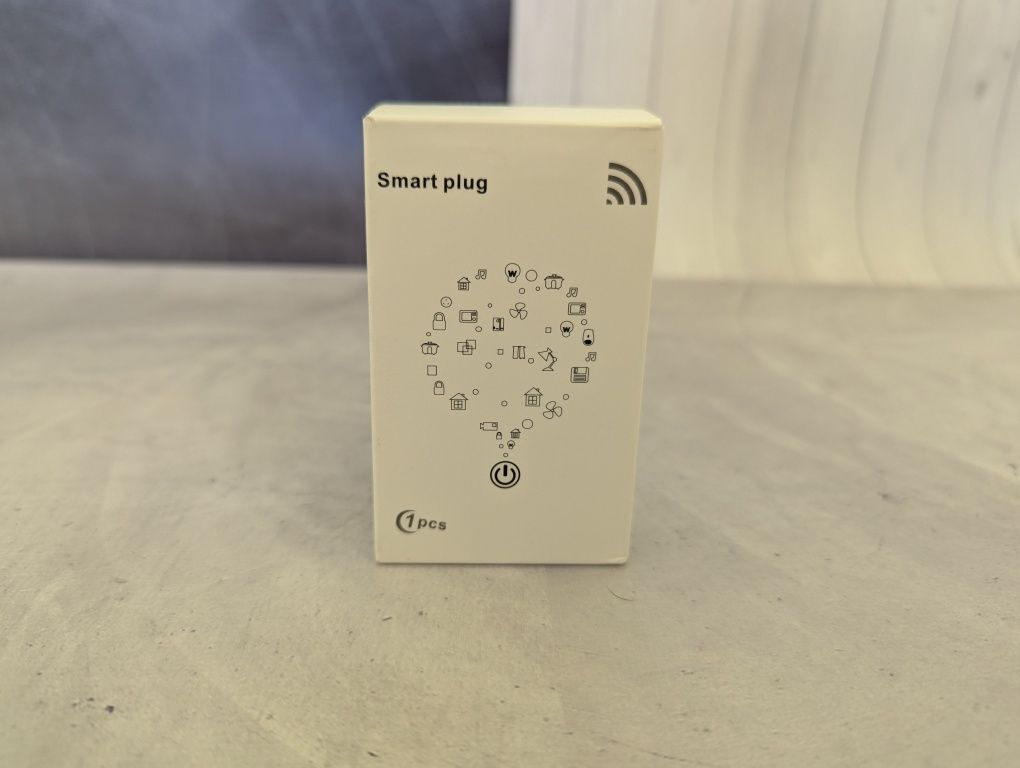 Розумна смарт WiFi розетка 16А tuya smart life
