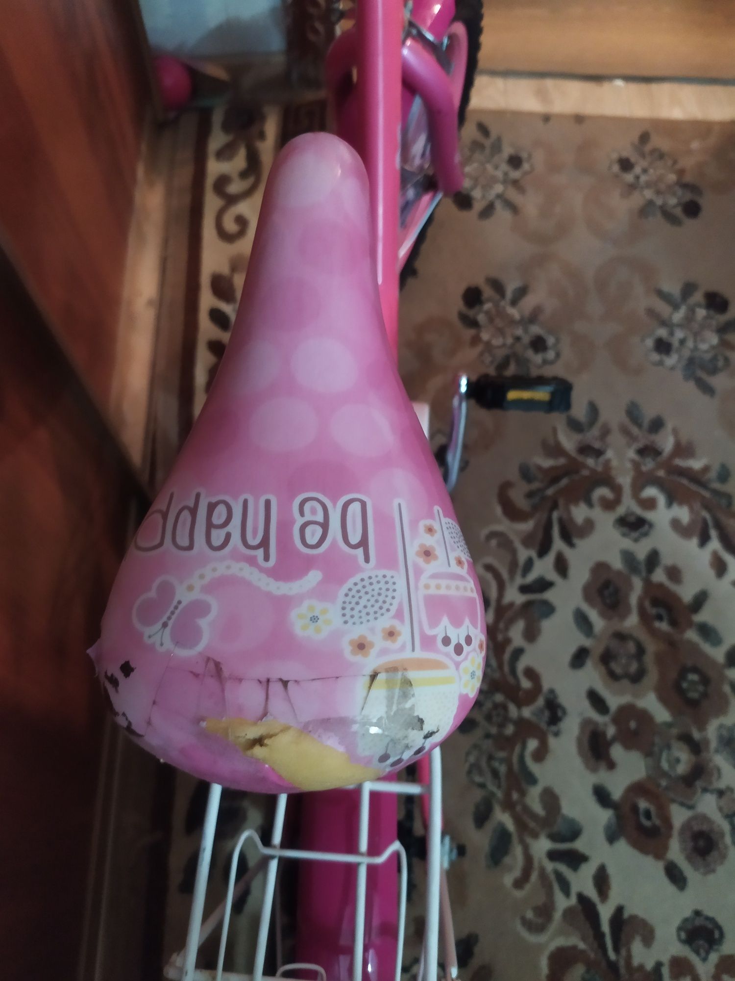 Дитячий велосипед для дівчинки