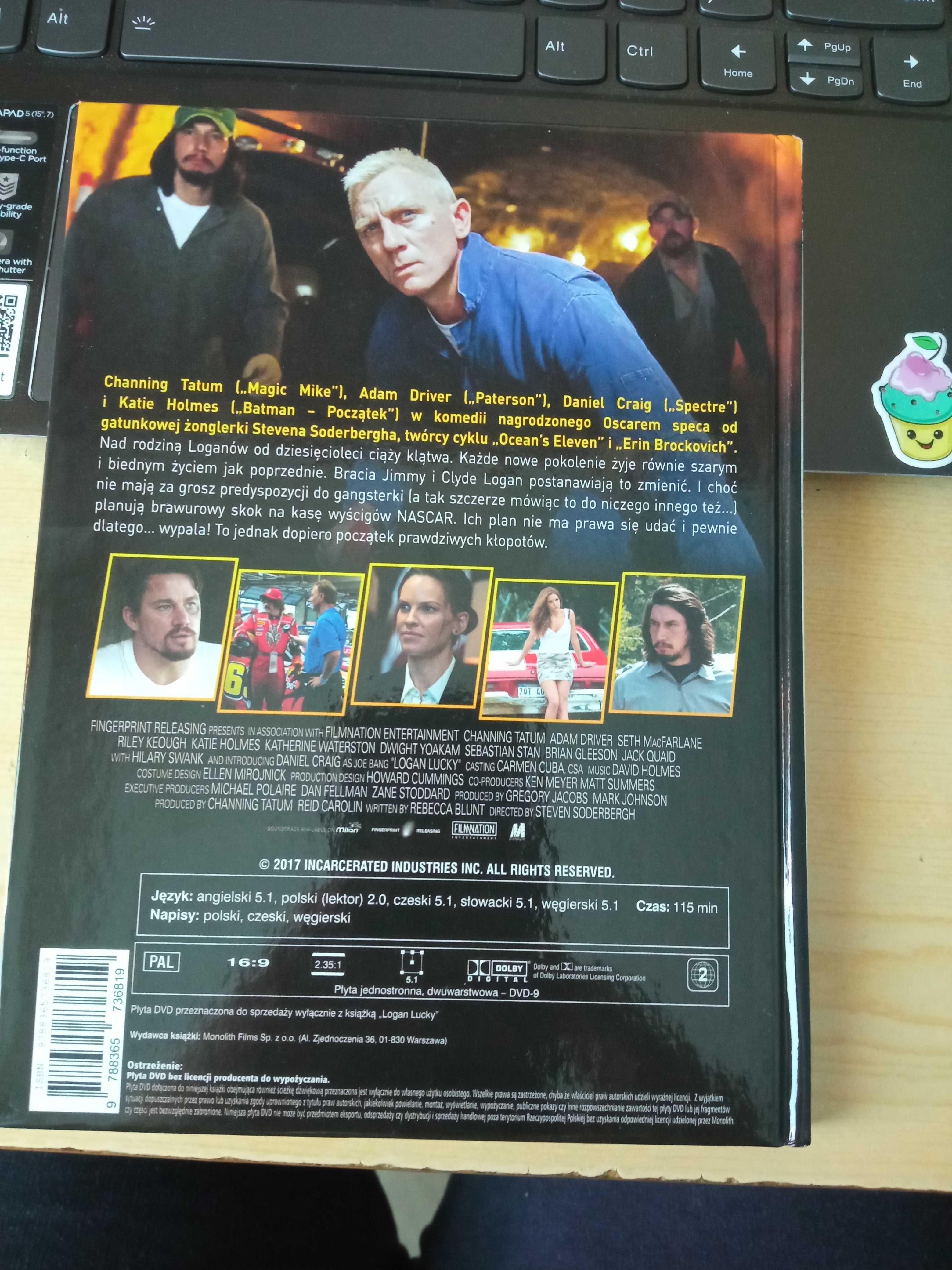 Logan Lucky na DVD