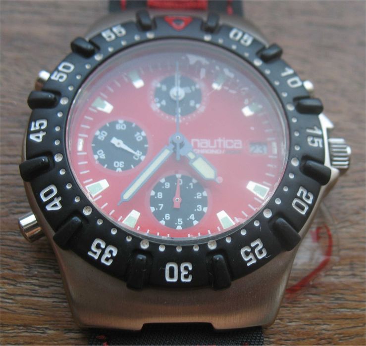 Relógio Nautica - Chrono, 50M (Movimento Epson/Seiko)