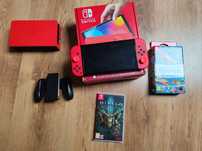 NINTENDO Switch OLED Red mario edition + Diablo 3 i Nintendo Sports
