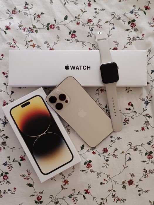 Iphone 14 pro max e smartwatch appel