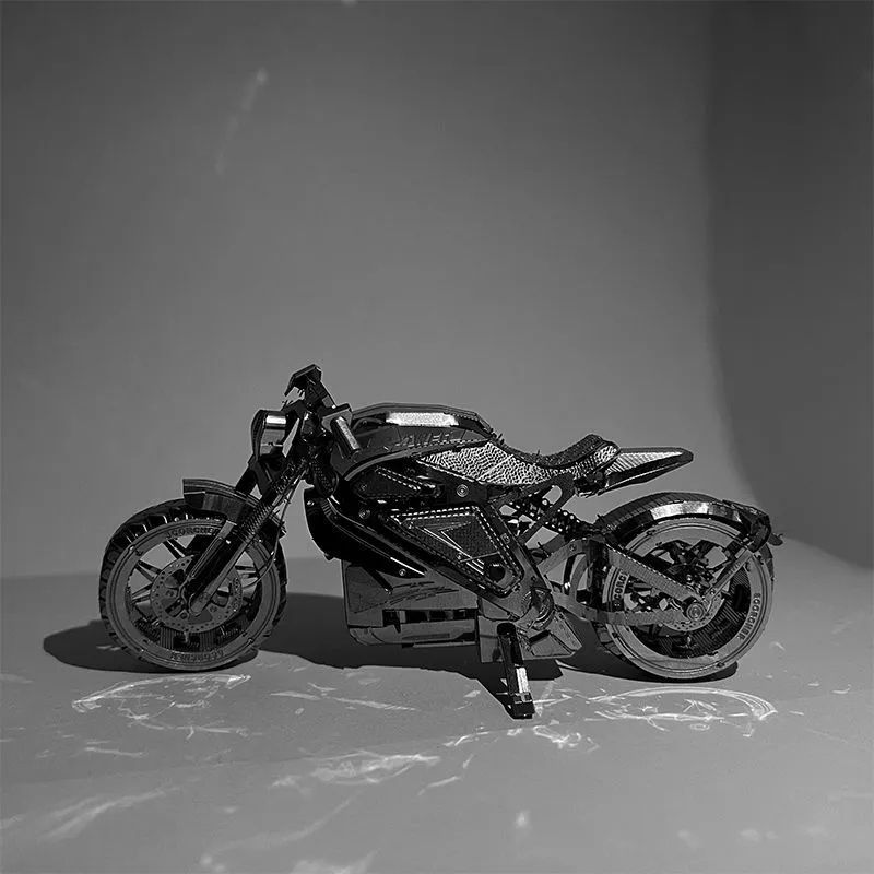 Motocykl model 3D metalowe puzzle do samodzielnego złożenia