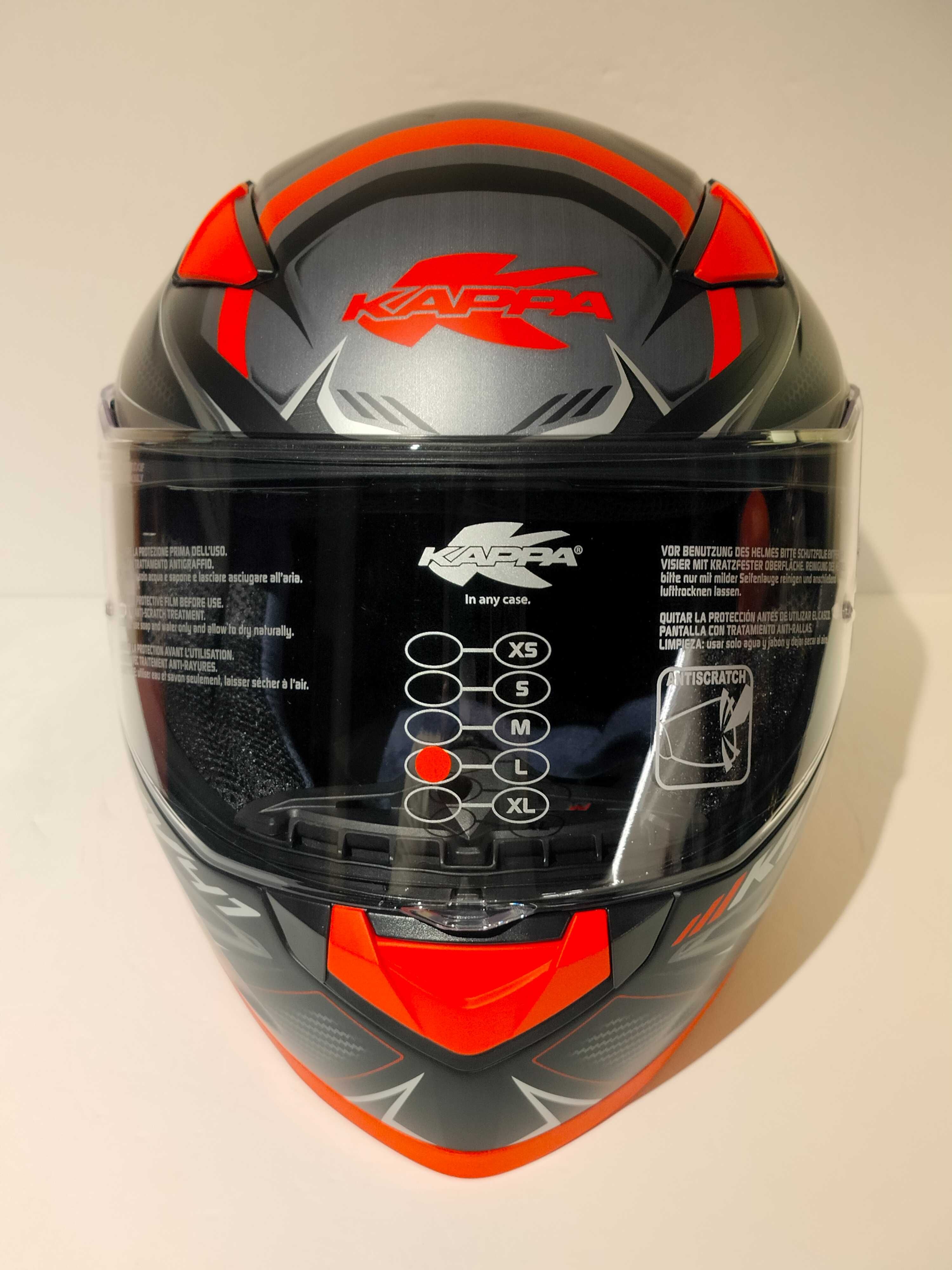 Capacete Kappa integral mota scooter novo