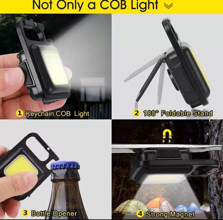 МОЩНИЙ USB Світлодіодний ліхтарик Mini LED Flashlight Portable USB