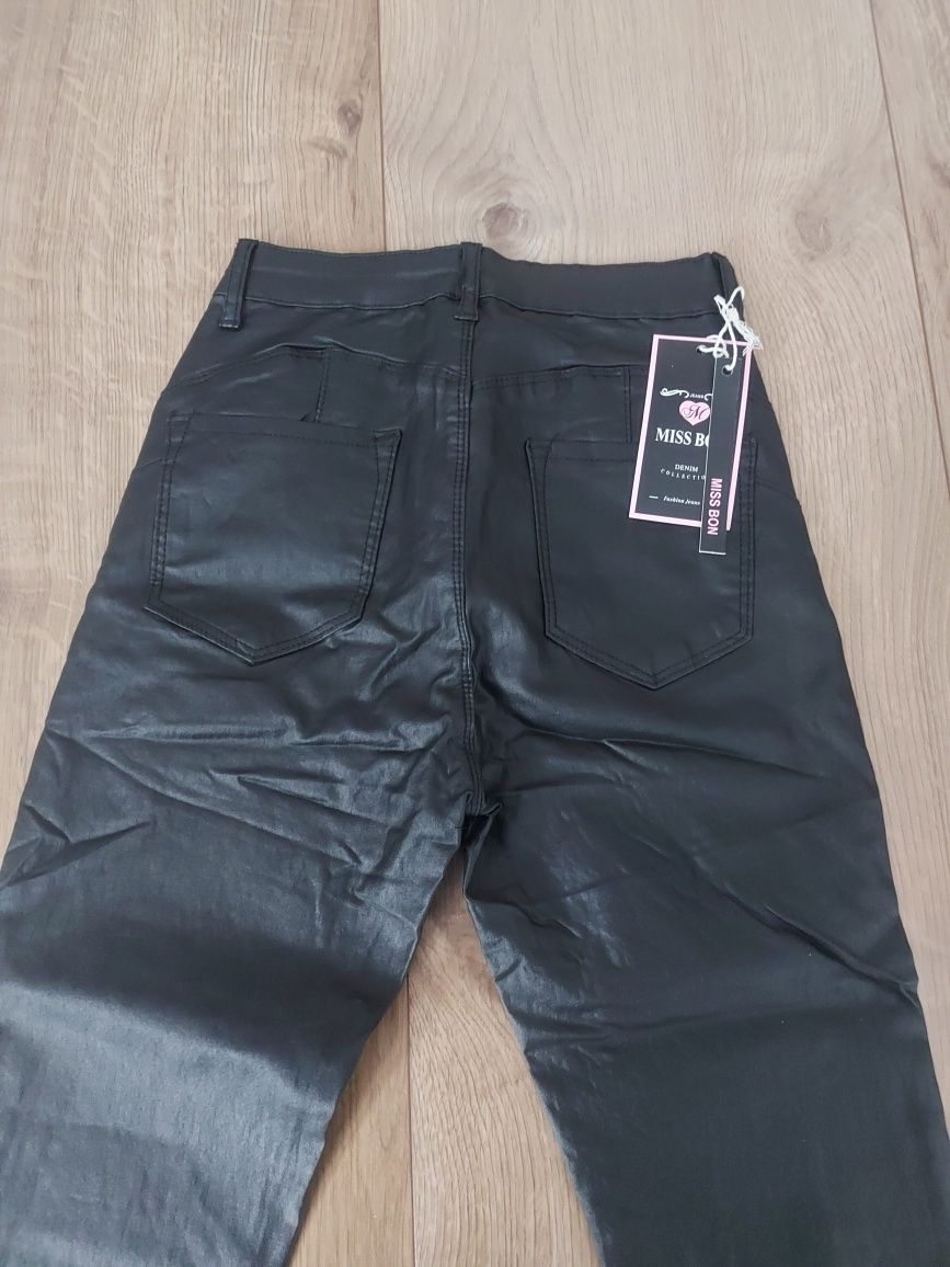 Nowe spodnie woskowane S/36