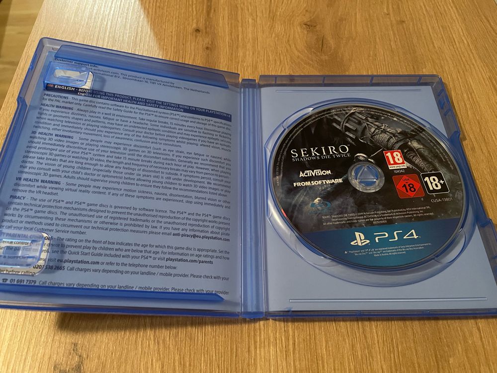 Sekiro Shadows die twice PS4 PS5