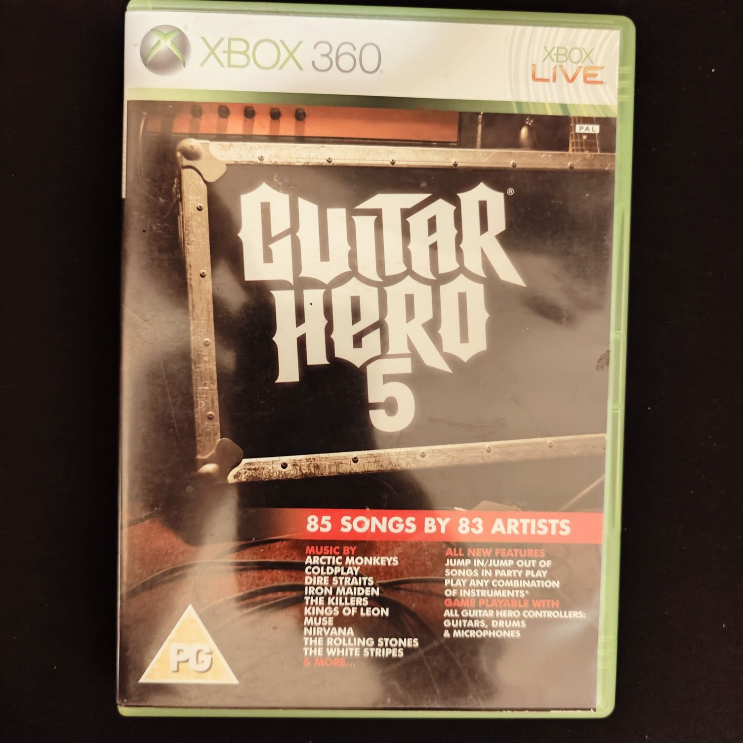Vendo jogo Guitar Hero 5 pra xbox