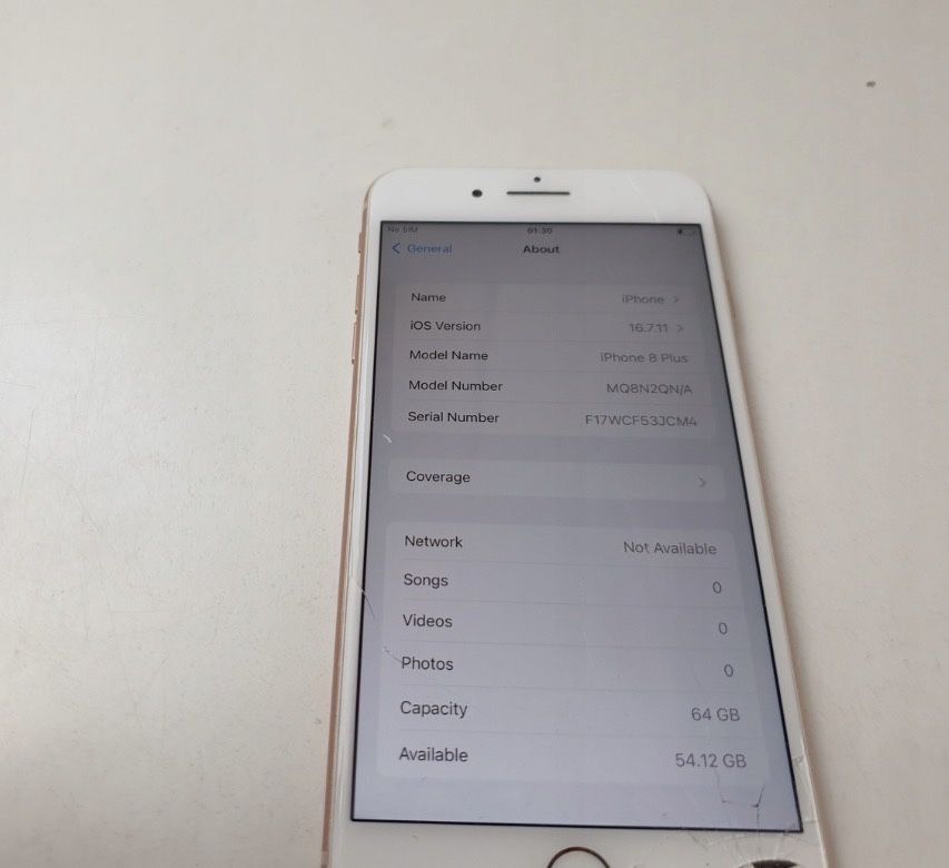 Apple iPhone 8 plus 64gb rose
