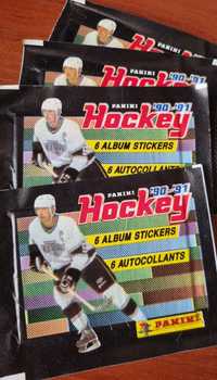 Пакетики Panini NHL 1990