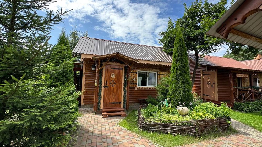 Відпочинок на Блакитних Озерах Садиба  На селі у Дідуся