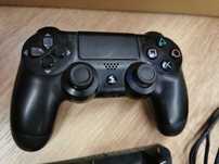 Kontroler Pad PS4 + ładowarka podwójna PlayStation