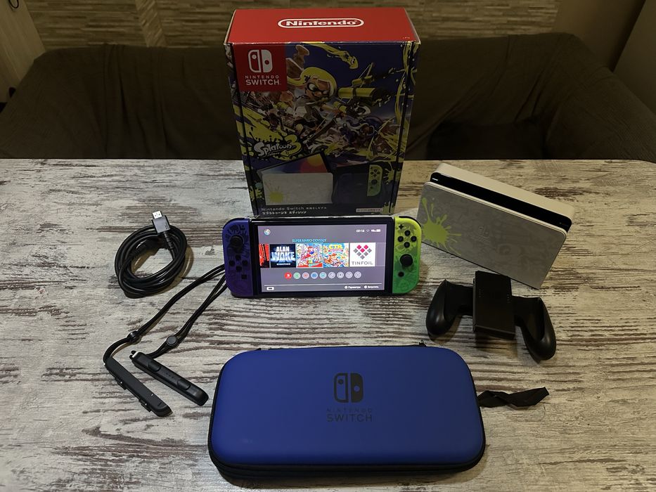 Nintendo Switch Oled 64+128gb Splatoon 3 версія на K€fir