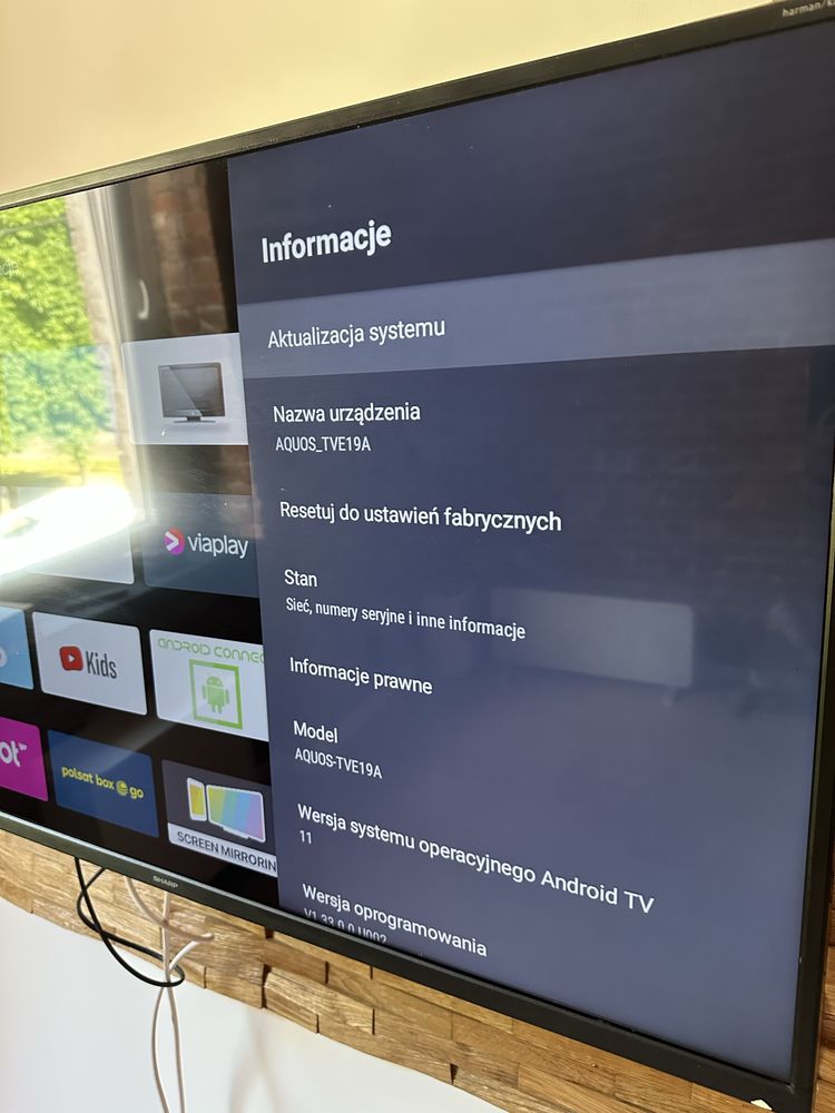 Sharp Aquos 43″ 4K UHD Android TV – HDR, Smart