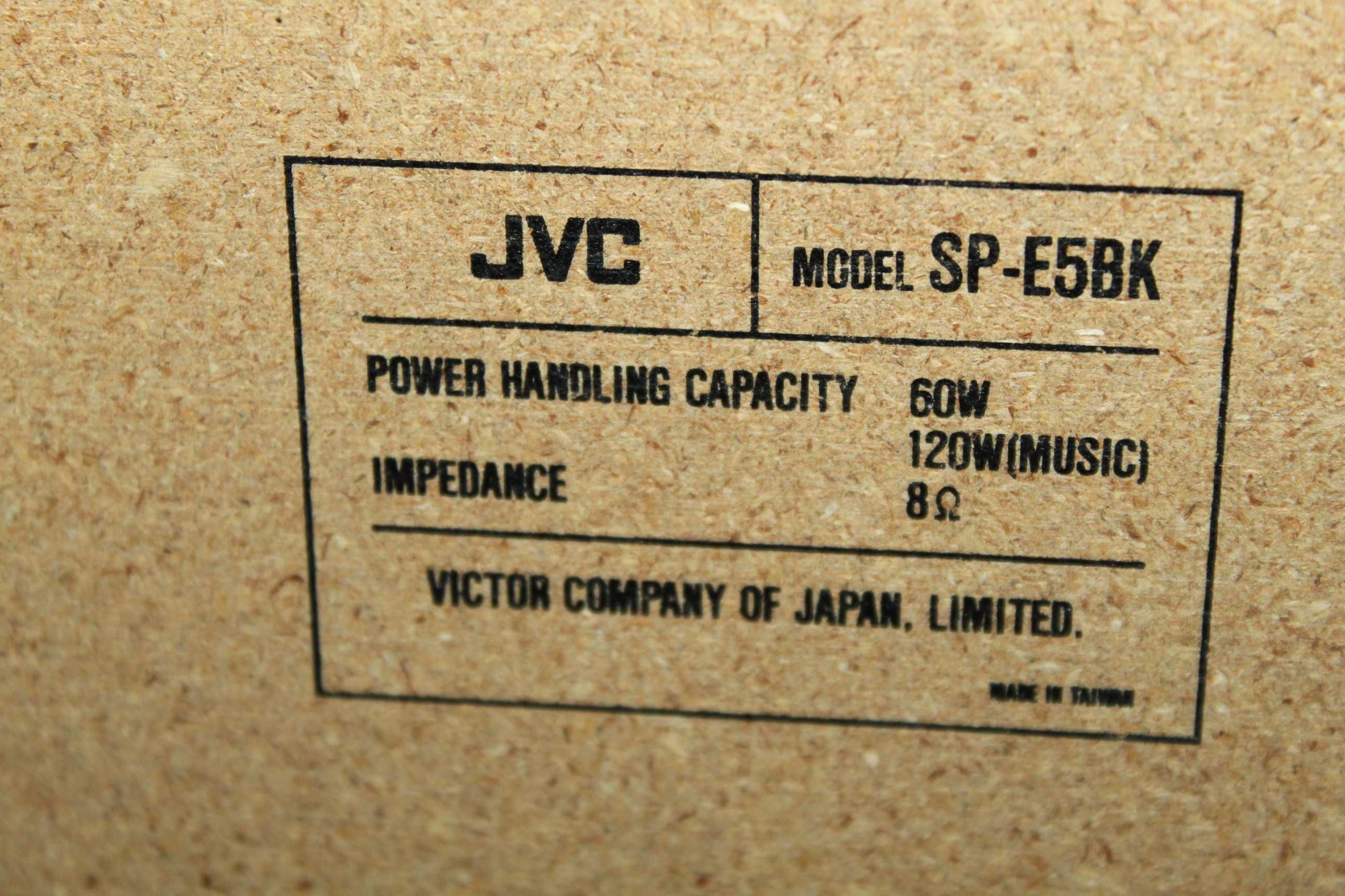 JVC SP-E5BK Kolumny głośniki monitory 3 way speaker Wysyłka