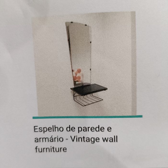 Espelho de parede vintage