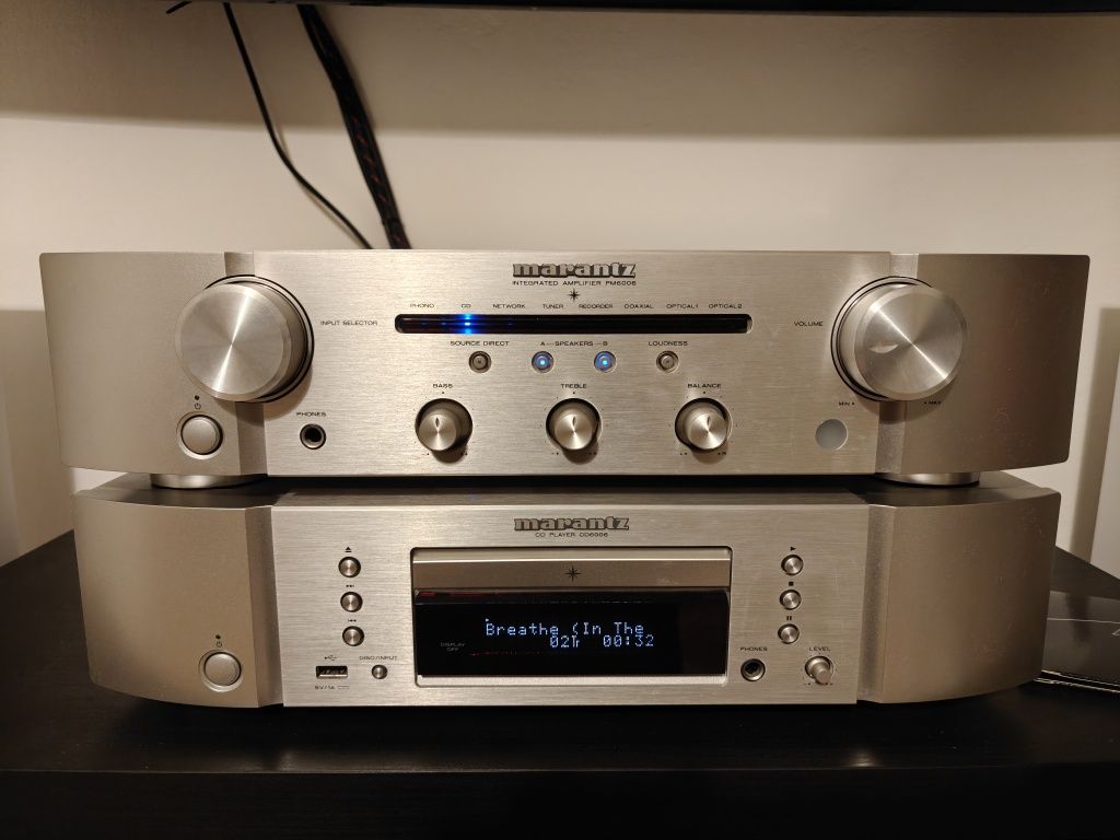 Wzmacniacz Marantz PM6006 oraz CD Player CD6006