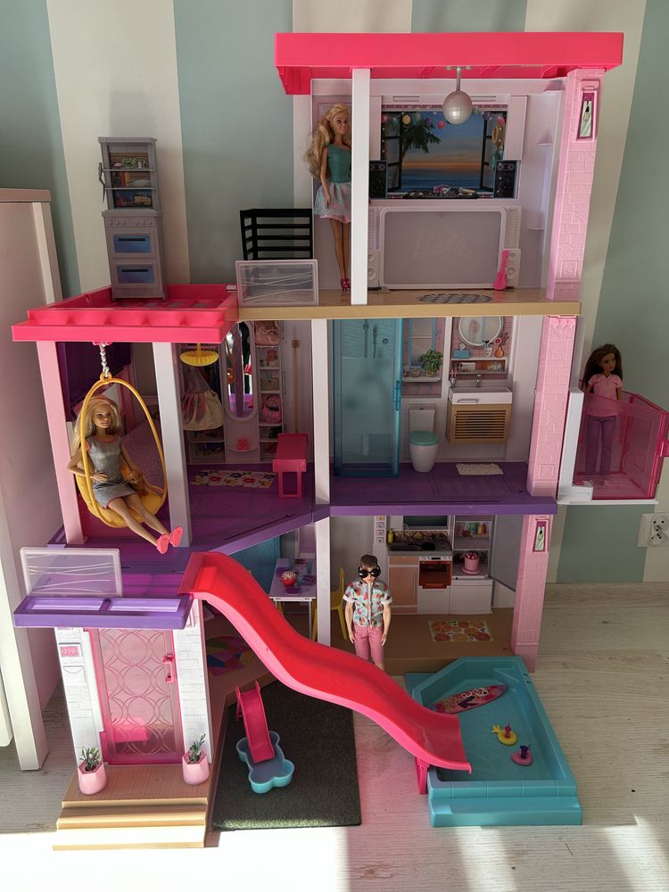 Barbie Dreamhouse Wymarzony Domek Dla Lalek