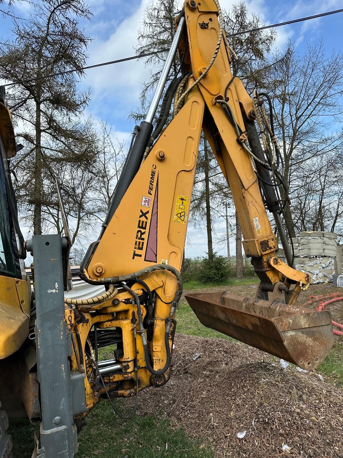 Koparko-ładowarka Terex TW 110